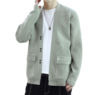 2023 Cardigan Sweater Herre Løs Mode Trendy