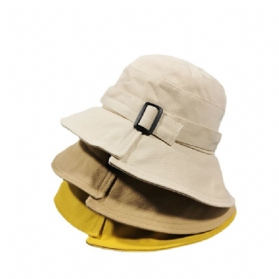 2023 Forår Og Efterår Ny Uregelmæssig Spænde Fisker Hat Basin Hat Let Kogt