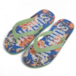 2023 Forårsnye Beach Flip Flops Casual Mænd Slippers Sandaler