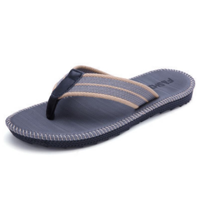 2023 Nye Hjemmesko Herre Sommer Skridsikre Flip Flops Strandsko Trendy Personlighed Udendørs Pinch Sandaler