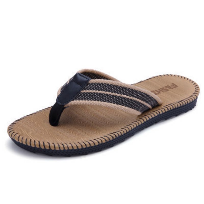 2023 Nye Hjemmesko Herre Sommer Skridsikre Flip Flops Strandsko Trendy Personlighed Udendørs Pinch Sandaler