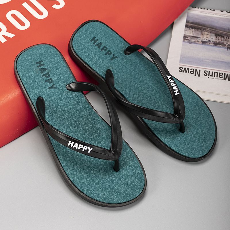 2023 Nye Mænds Flip Flops Sommer Skridsikre Udendørs Sandaler Hjemmesko Par Afslappede Strandsko