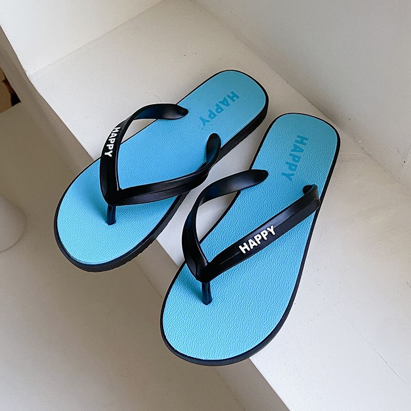 2023 Nye Mænds Flip Flops Sommer Skridsikre Udendørs Sandaler Hjemmesko Par Afslappede Strandsko