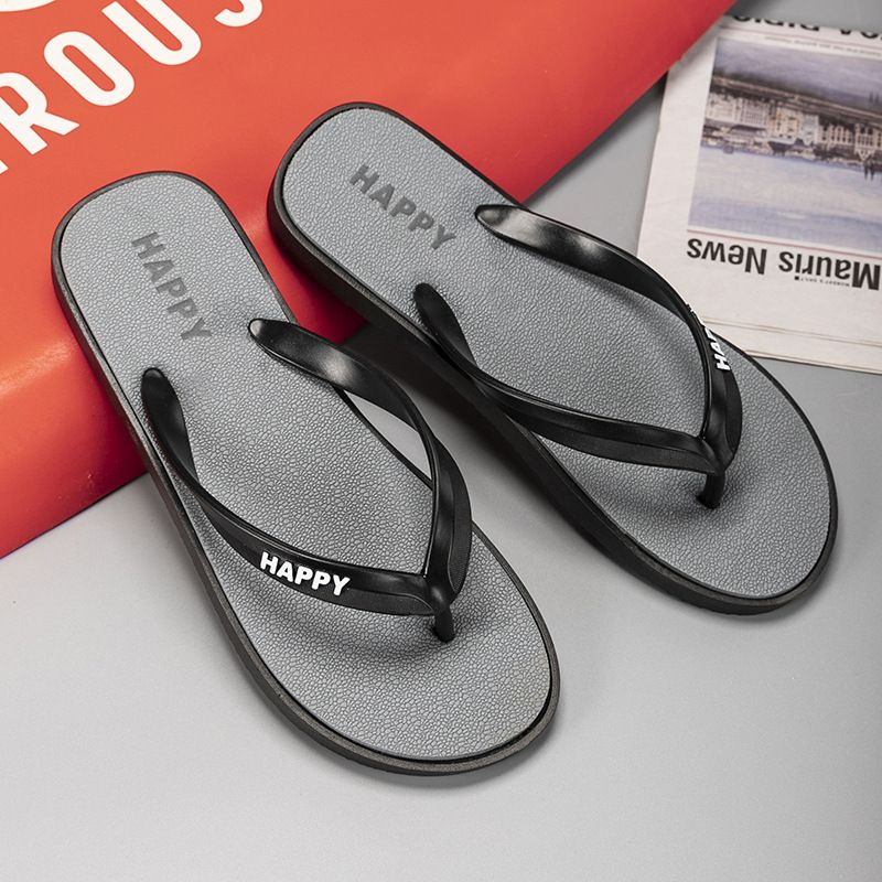 2023 Nye Mænds Flip Flops Sommer Skridsikre Udendørs Sandaler Hjemmesko Par Afslappede Strandsko