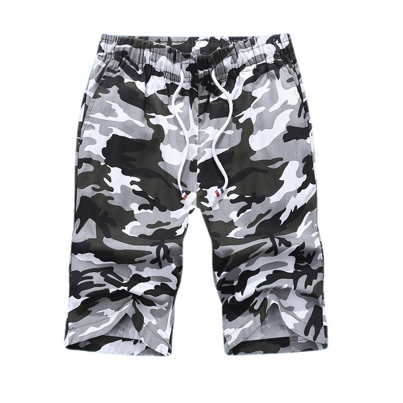 2023 Nye Shorts Til Mænd Afslappet Camouflage Fem Point Modestrand