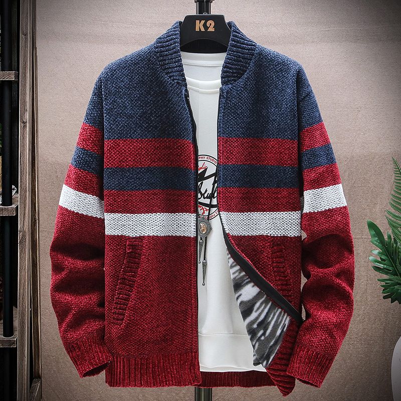 2023 Overtøj Herre Sweater Casual Cardigan Strik