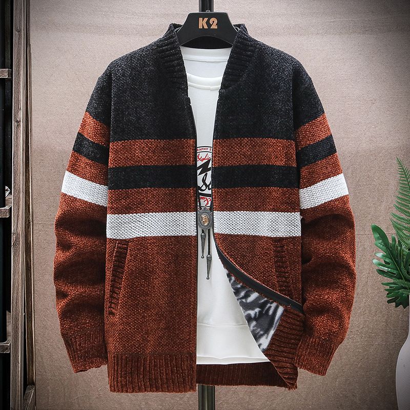 2023 Overtøj Herre Sweater Casual Cardigan Strik