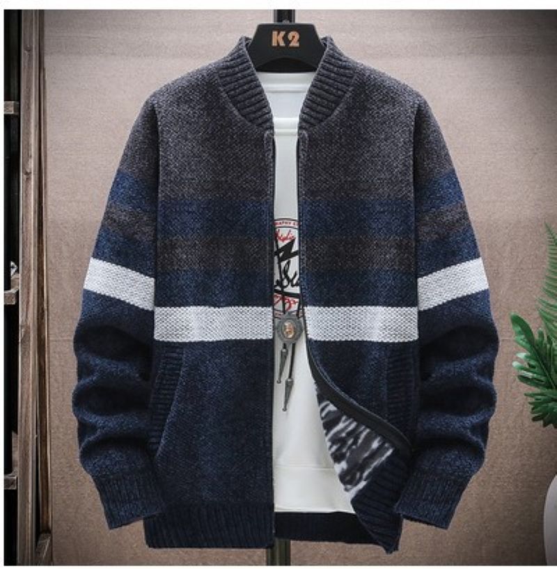 2023 Overtøj Herre Sweater Casual Cardigan Strik