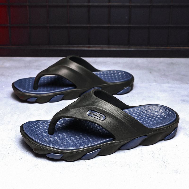 2023 Sommer Trendy Hjemmesko Udendørs Flip Flops Stor Størrelse Mænds Afslappede Sandaler Strandsandaler Mænd