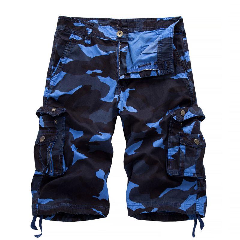 Camouflage Shorts Herre Arbejdstøj Five Points Sport Fritid Strand