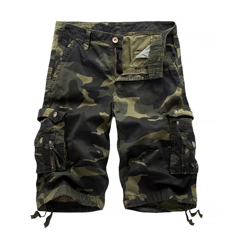 Camouflage Shorts Herre Arbejdstøj Five Points Sport Fritid Strand