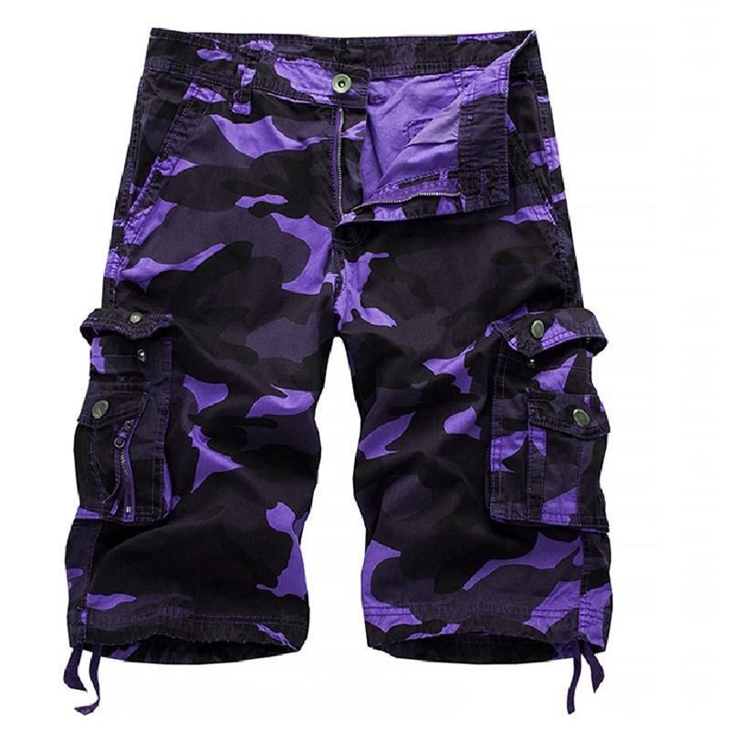 Camouflage Shorts Herre Arbejdstøj Five Points Sport Fritid Strand