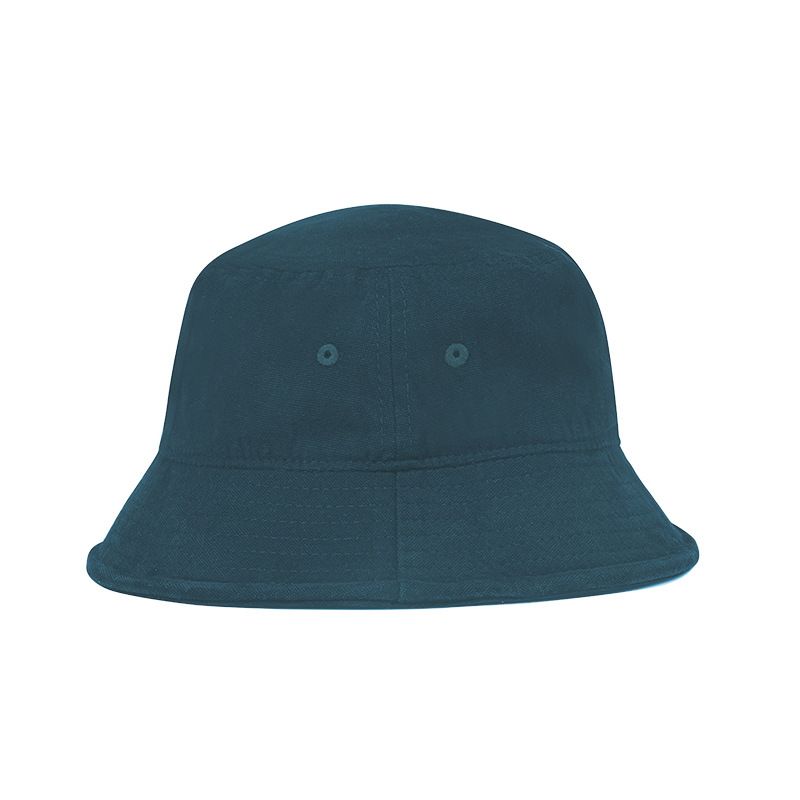 Ensfarvet Fiskerhat Mandlig Hip Hop Street Hat Retro Pot Hat