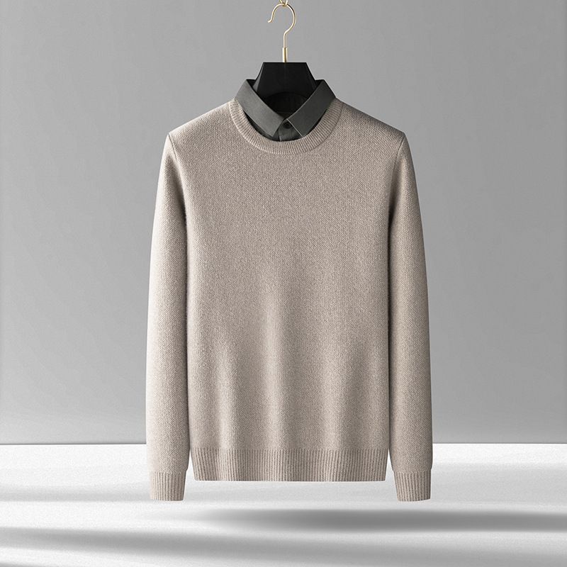 Falsk Trøje I To Dele Til Mænd Trendy Sweater Med Skjortekrave