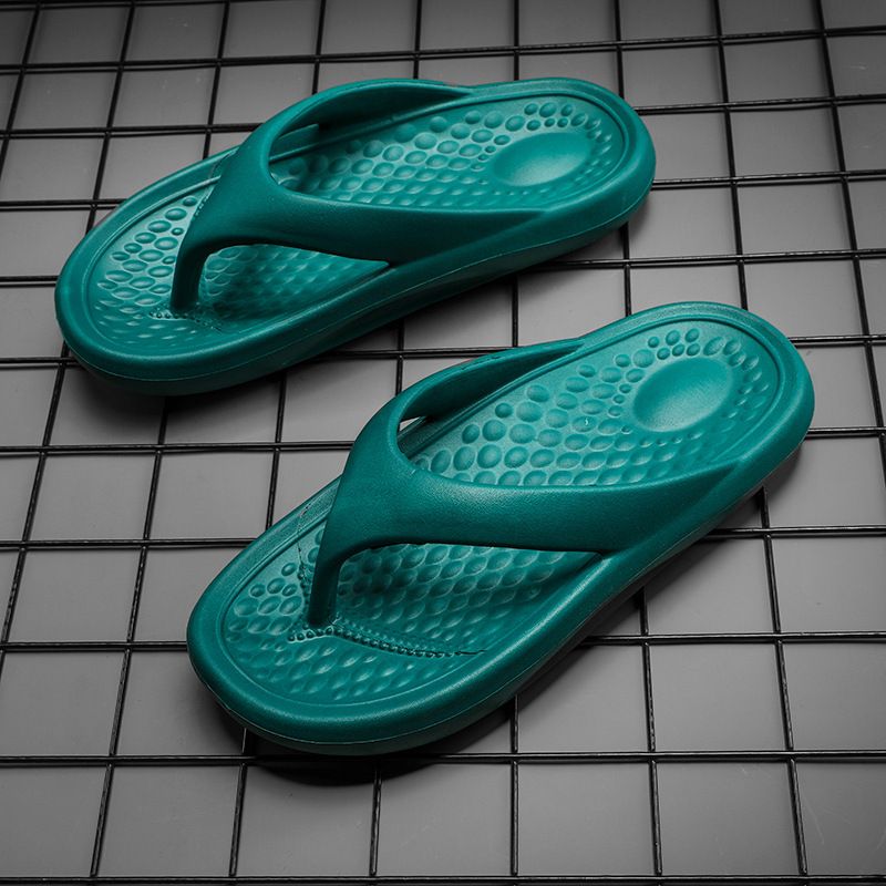 Flip Flops Herre Sommer Pinch Udendørs Eva Afslappet Flad Bund Blød Tidevand Par Sandaler Hjemmesko Sko Strandsko