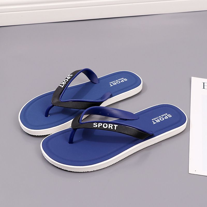 Flip Flops Pvc Gummi Skridsikre Herresandaler Sommer Klipklapper Herre Strandsko Tøfler Sko