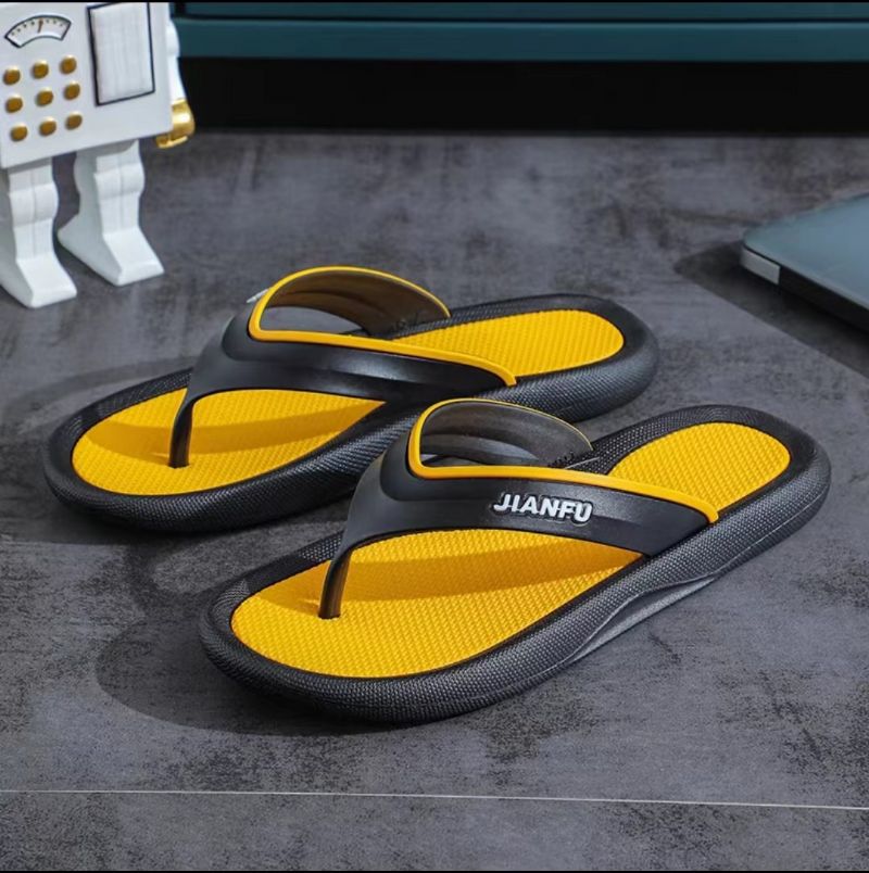 Flip Flops Sommertrend Par Skridsikre Afslappede Herremode Sandaler Hjemmesko Sko