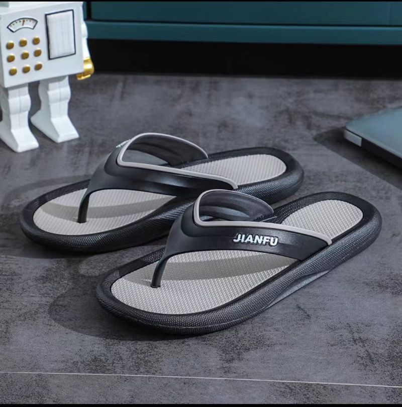 Flip Flops Sommertrend Par Skridsikre Afslappede Herremode Sandaler Hjemmesko Sko