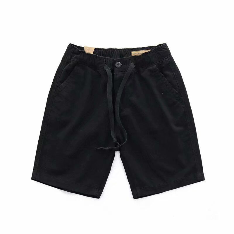 Herre Cargo Shorts Sommer Løs Afslappet Trendy Lige Fem Point