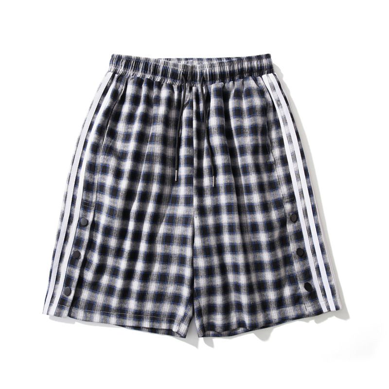 Herre Plaid Sport Fem Point 2023 Nye Sommer Løse Afslappede Shorts Slids Trend