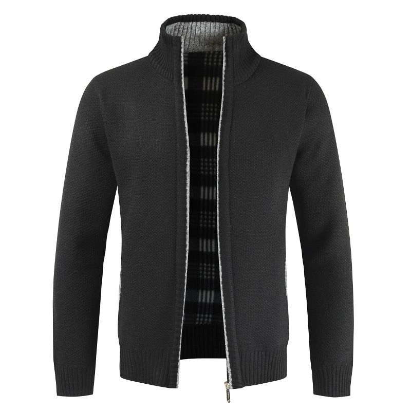 Herre Sweaterjakke Løs Casual Strikket Cardigan Trend