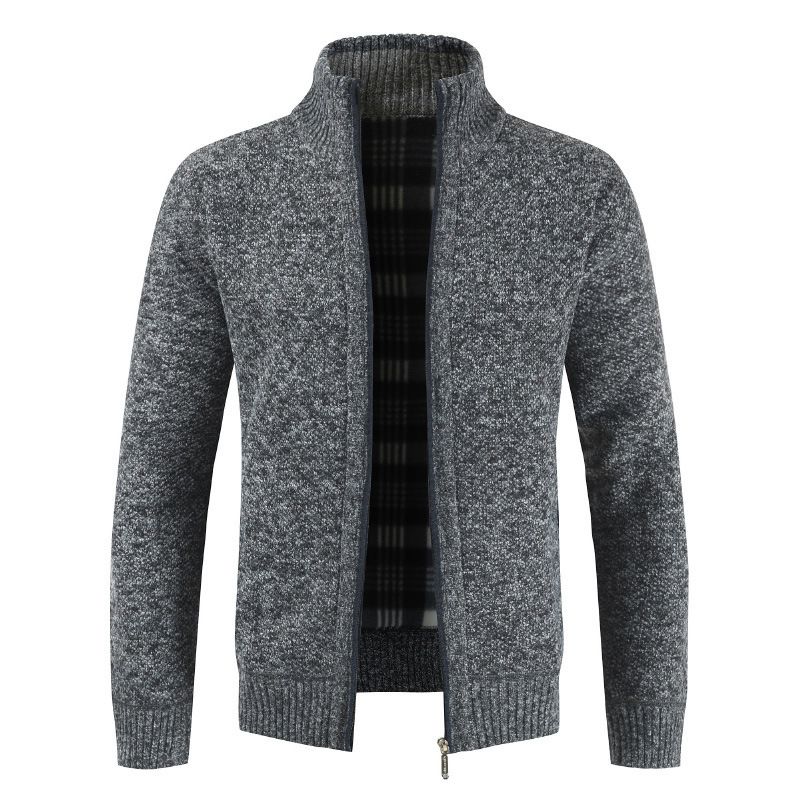 Herre Sweaterjakke Løs Casual Strikket Cardigan Trend