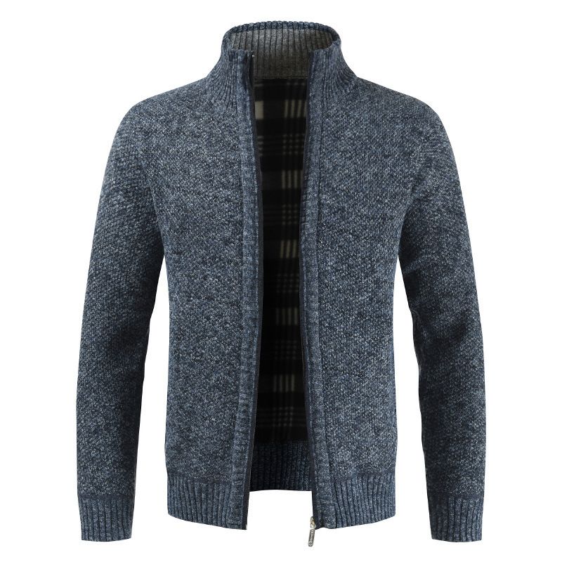 Herre Sweaterjakke Løs Casual Strikket Cardigan Trend