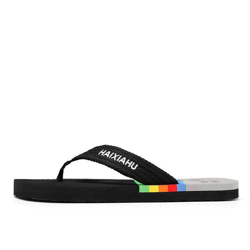 Herre Tøfler Pinch Webbing Flip Flops Hjemme Indendørs Letvægts Udendørs Strand Sandaler Mand Stor Størrelse