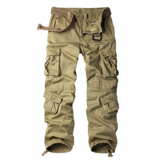 Herrebukser Camouflager Udendørs Multi-pocket Løse Overalls