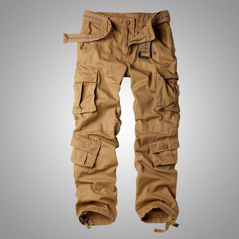 Herrebukser Camouflager Udendørs Multi-pocket Løse Overalls