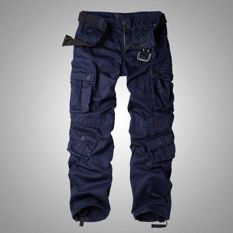 Herrebukser Camouflager Udendørs Multi-pocket Løse Overalls