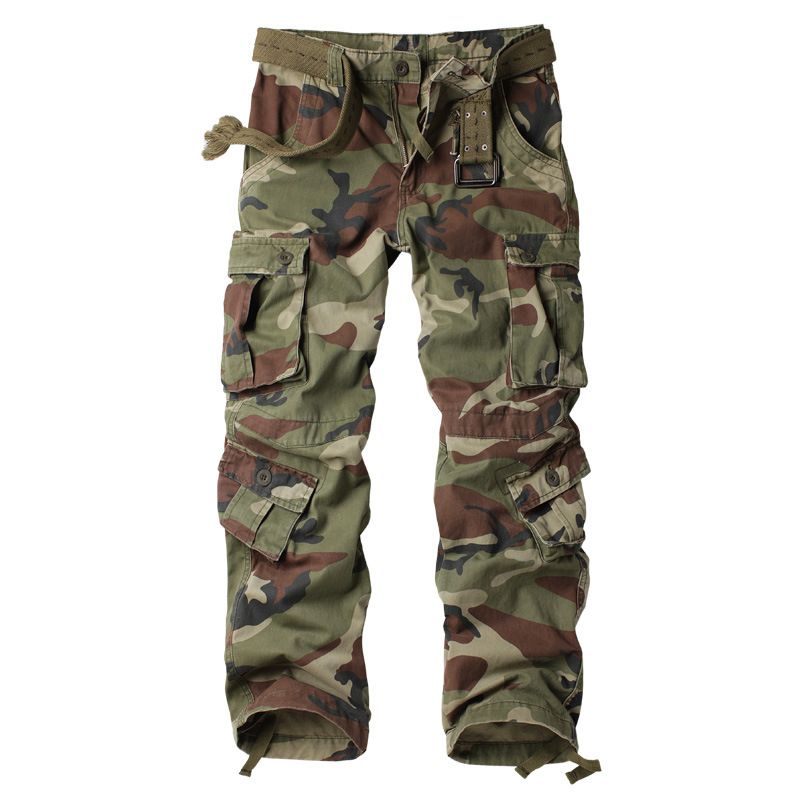 Herrebukser Camouflager Udendørs Multi-pocket Løse Overalls