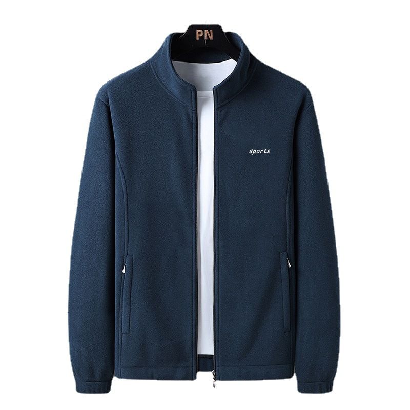 Herrejakke Windbreaker Warm Coat Sports Casual Cotton