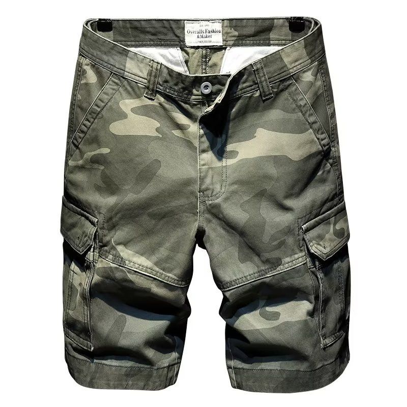 Herreshorts Camouflage Five Point Trend Casual Workwear