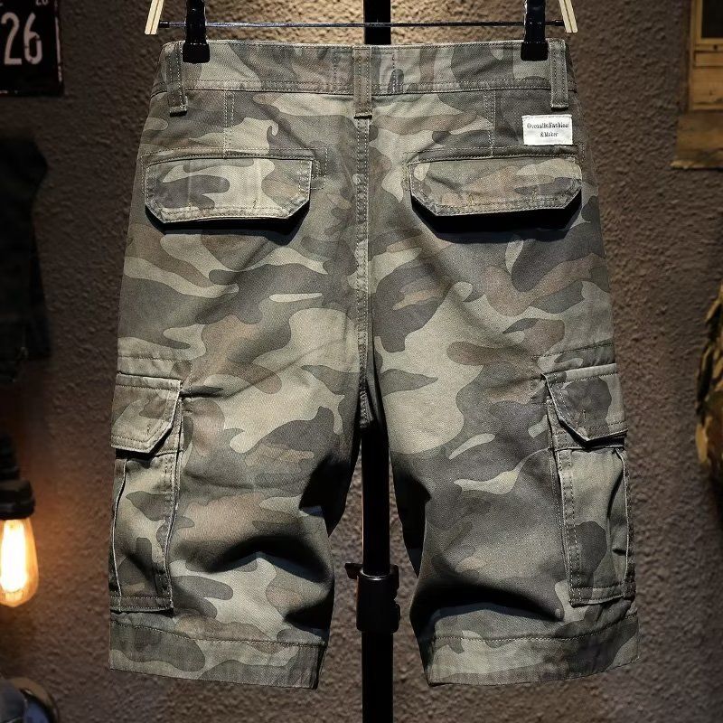 Herreshorts Camouflage Five Point Trend Casual Workwear