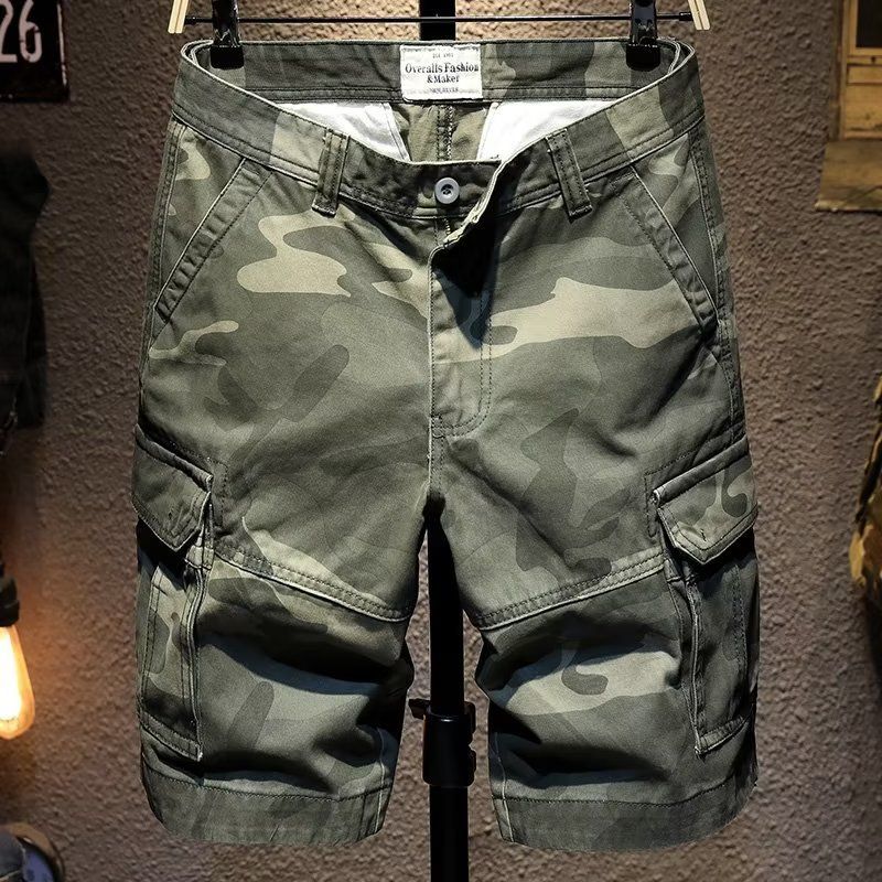 Herreshorts Camouflage Five Point Trend Casual Workwear