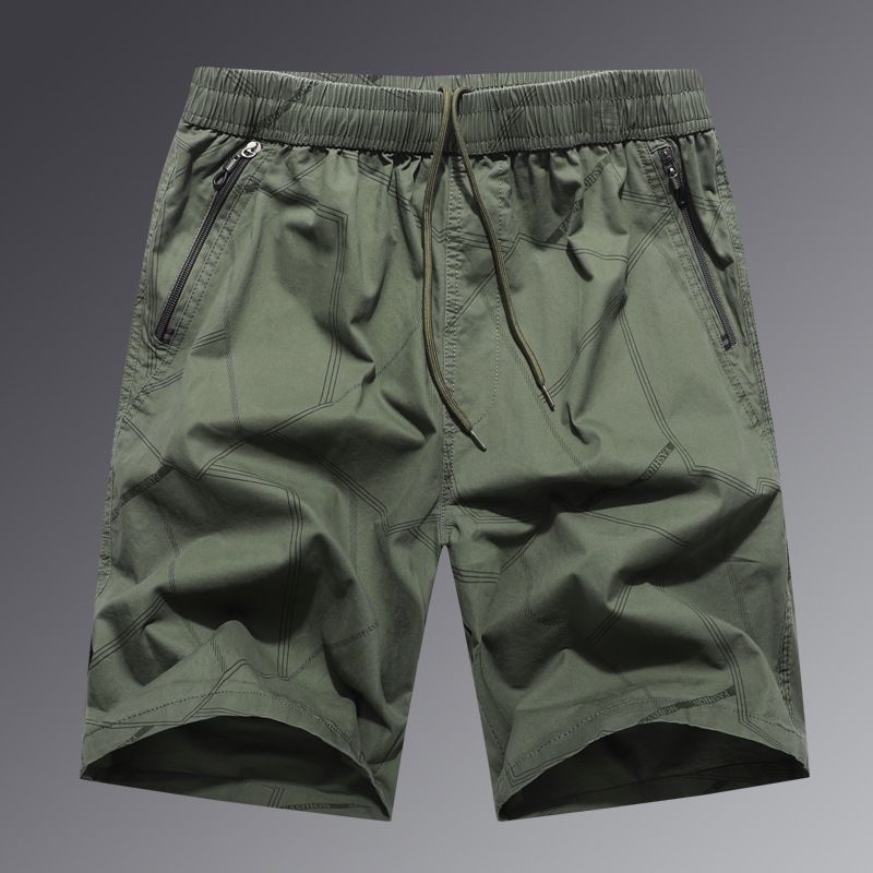 Herreshorts Sommer Loose Five Points Casual Bomuld