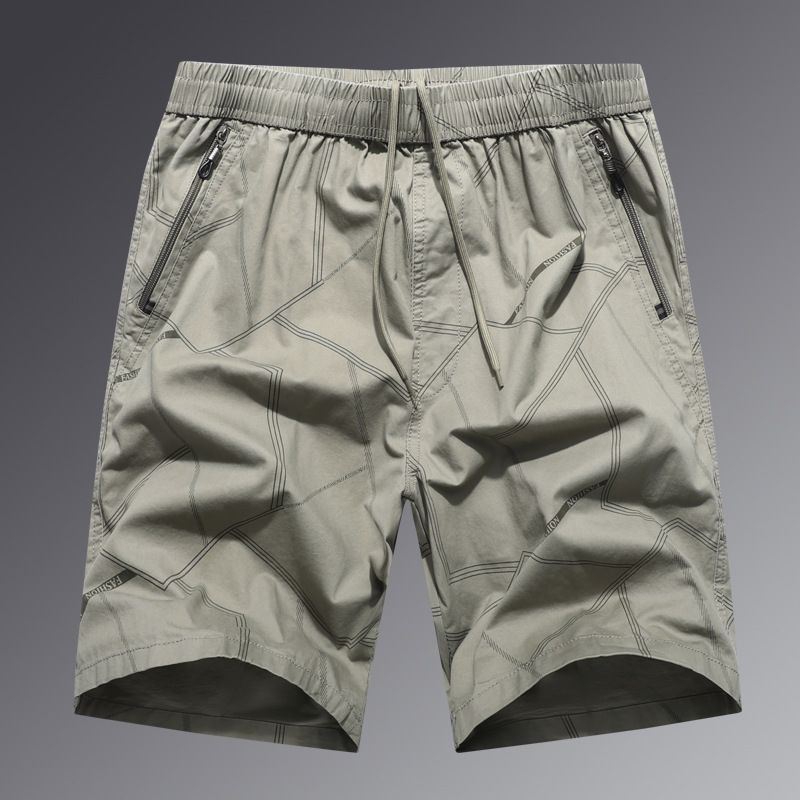 Herreshorts Sommer Loose Five Points Casual Bomuld