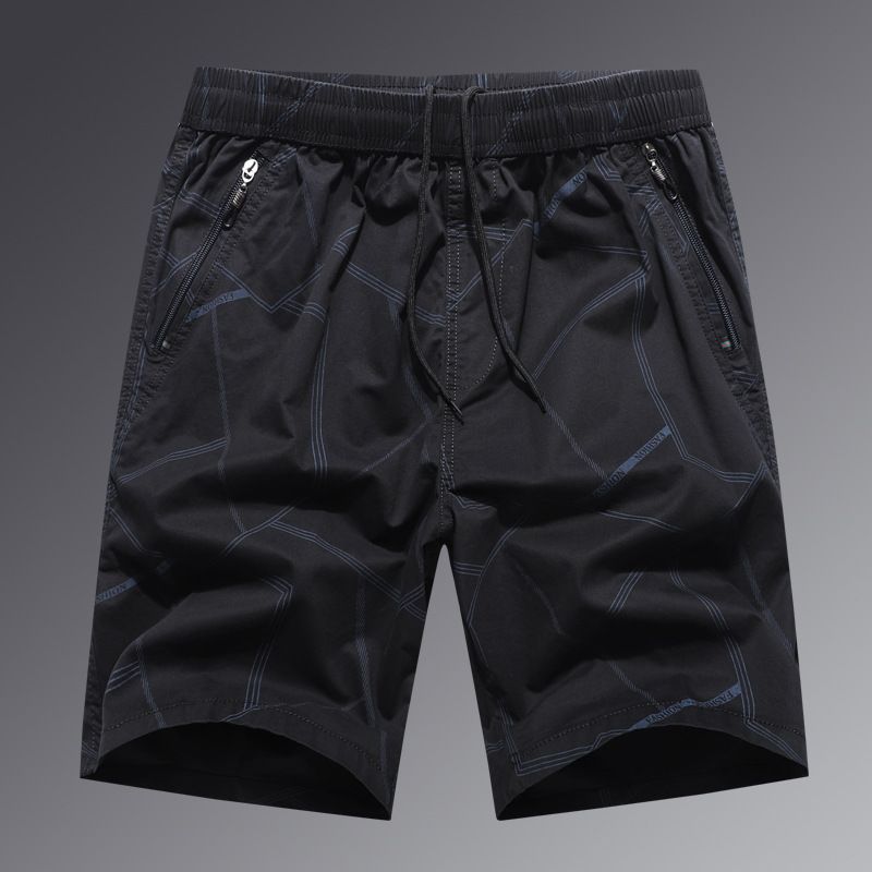 Herreshorts Sommer Loose Five Points Casual Bomuld