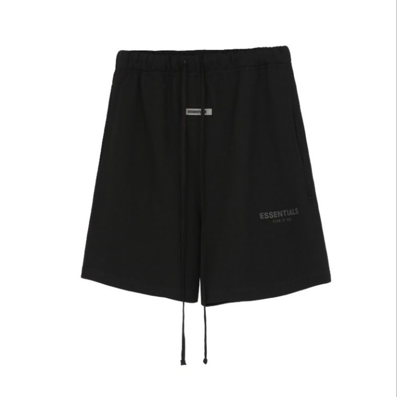 High Street Løse Reflekterende Shorts Til Mænd Trend Cropped Bukser