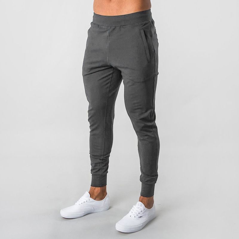 Joggingbukser Herrebukser Elastiske Slim Fit Små Fødder