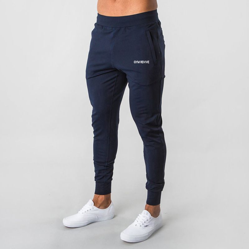 Joggingbukser Herrebukser Elastiske Slim Fit Små Fødder