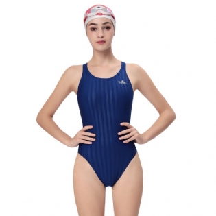 Kvinders Racing One-piece Triangle Swimsuit Swimming Training Konkurrence