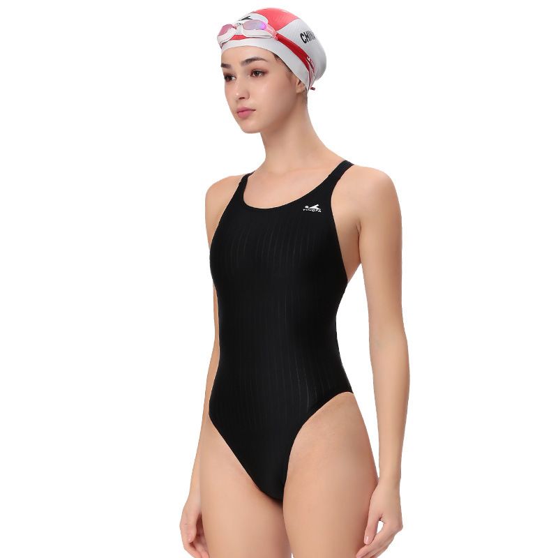 Kvinders Racing One-piece Triangle Swimsuit Swimming Training Konkurrence