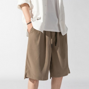 Løse Shorts Mænd Sommer Tynd Sports Khaki Six Points Casual