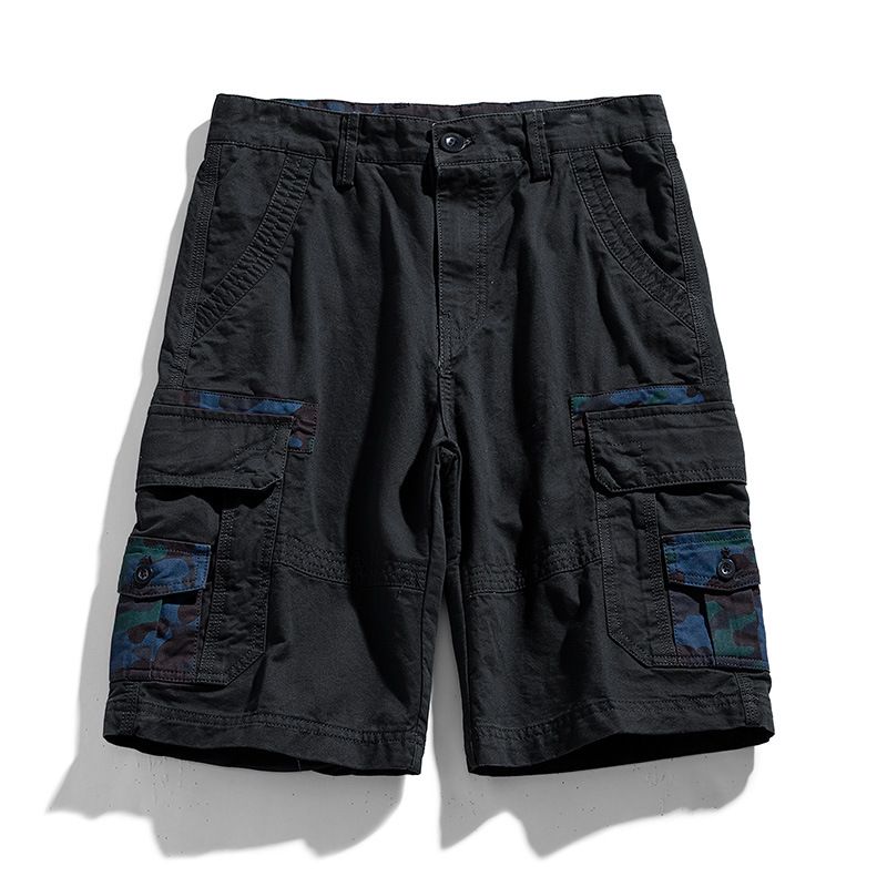 Mænd Arbejdstøj Shorts Multi-lommer Casual Straight Sports Fives