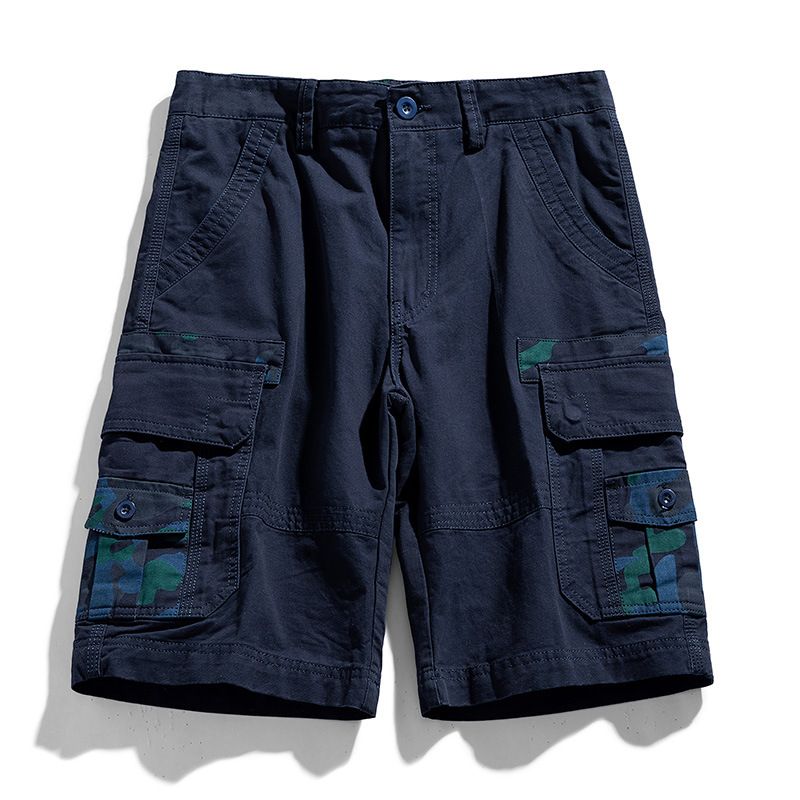 Mænd Arbejdstøj Shorts Multi-lommer Casual Straight Sports Fives