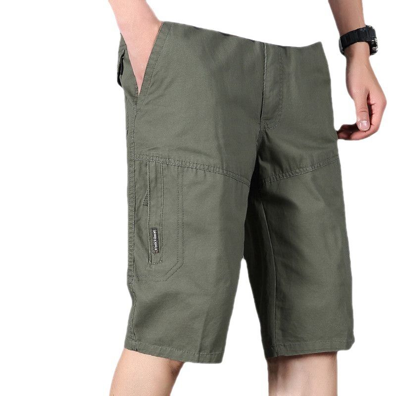 Mænds Cropped Shorts Løse Afslappet