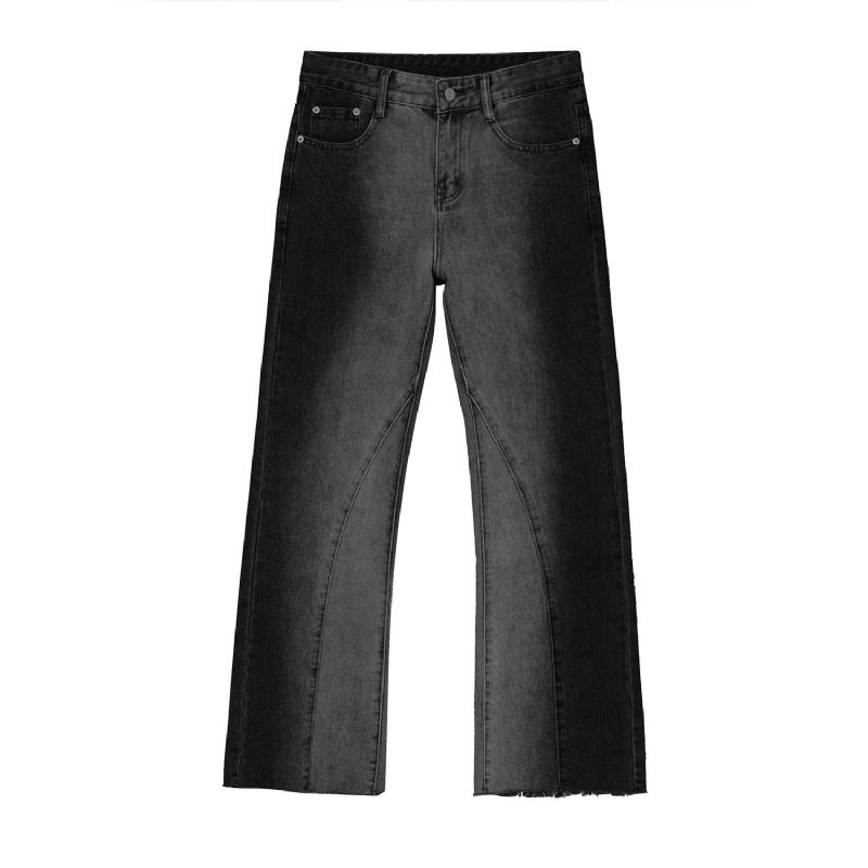 Mænds Kontrastfarvede Jeans