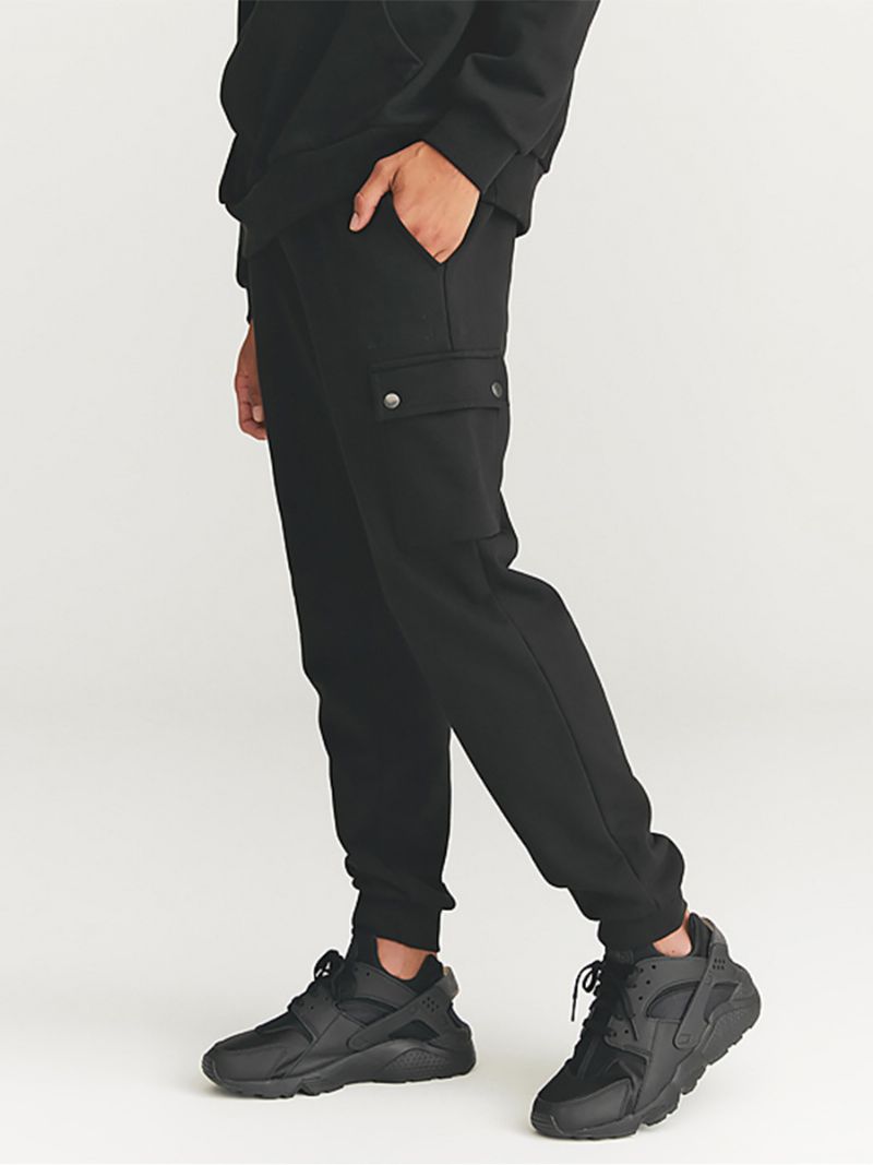 Mænds Overalls Sports-casual Bukser Stretch Slim Fit Leggings